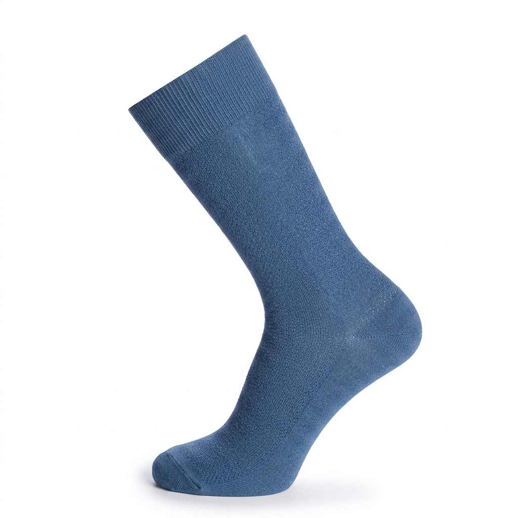 Chaussettes DUCHIEN unisexe en soie, cachemire et coton d'Égypte - Teckel Blue Jeans