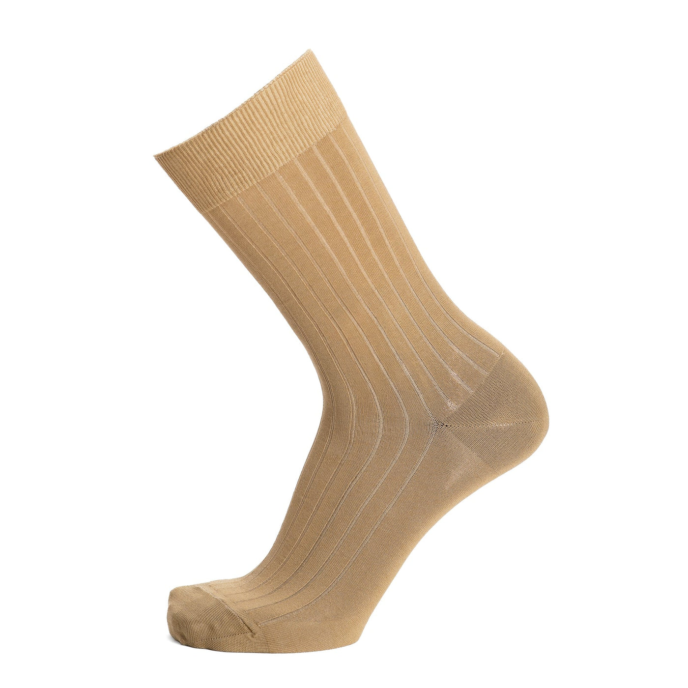 DUCHIEN unisex socks in silk, cashmere and Egyptian cotton - Mokka Dachshund